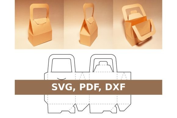 3D SVG Gift Bag for Local Brand Gift Boxes