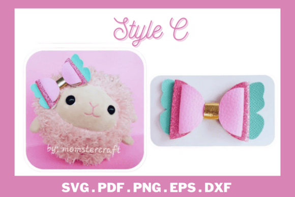Bow SVG & Hairbow Template Review for Embroidery