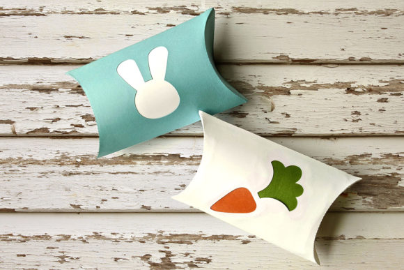 Easter Pillow Box SVG Duo: 3D SVG Gift Boxes