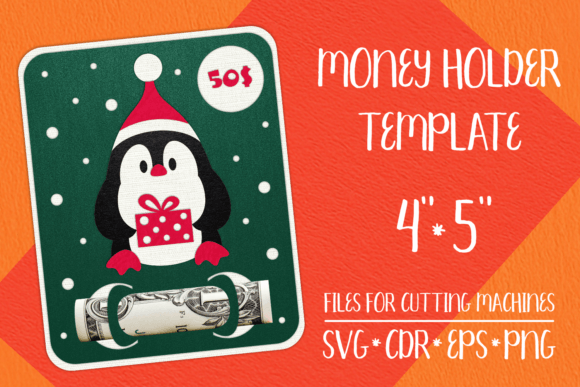 Penguin Christmas Card Money Holder Review