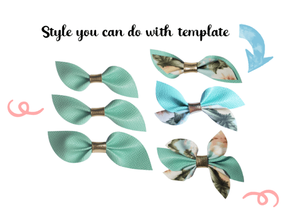 Pinch Hairbow Template: 3D SVG Shapes Review