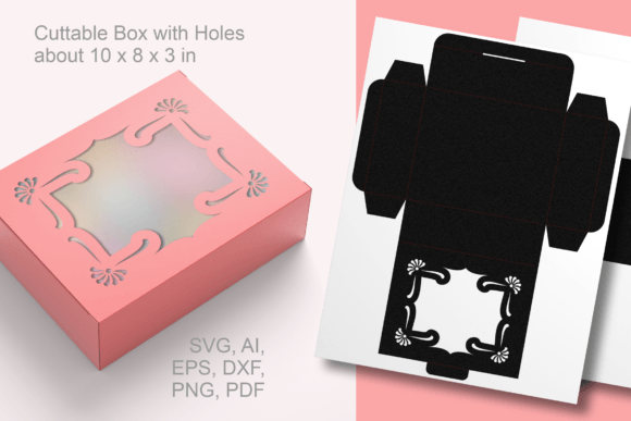 Window with Flowers 3D SVG: Shapes Review
